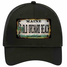 Old Orchard Beach Maine Rusty Novelty Black Mesh License Plate Hat Tag - £21.68 GBP