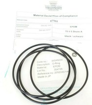 LOT OF 4 NEW GE HEALTHCARE 2052330/146 O-RINGS MATERIAL: EPDM, 44549234 - £20.28 GBP