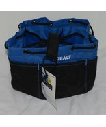 Kobalt 2416397 Small Parts Bag Black Blue 12 Pockets Divided Sections - £12.77 GBP