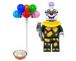  Killer Klowns With Axe From Outer Space Horror Clown Minifigure Toys - $6.93