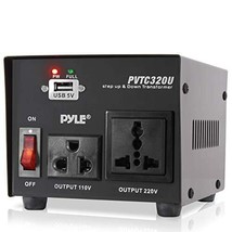 Pyle 500W Step Up &amp; Down Voltage Converter Transformer – USB Plug - $551.57 MXN