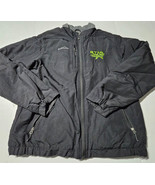 Eddie Bauer Nylon Work Jacket Sherpa Fleece Lined Rain &amp; Wind Resistant ... - €20,96 EUR
