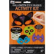 Mello Smello Halloween Etch Masks Activity Kit, Assorted Styles, 1 ct | CVS - $8.99
