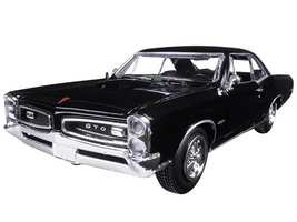 1966 Pontiac GTO Black &quot;Muscle Car Collection&quot; 1/25 Diecast Model Car by New Ray - £33.56 GBP