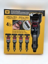 Cat Ratcheting Tie Down 4 Piece Strap Set, Ratchet Straps- NEW OEM - $43.50