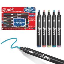 Sharpie Creative Markers Water-Based Bullet Tip Earth Tones Glowing Tropics 5ct - €12,09 Sharpie Creative Markers Water-Based Bullet Tip Earth Tones Glowing Tropics 5ct - €12,09 EUR