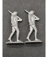 (2) Vintage Cracker Jack Metal Toy Soldier Toys 1 3/4&quot; - $59.39