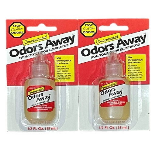 2 Odors Away Dropper Concentrated Odor Eliminator/Neutralizer 1/2 oz Non... - $39.55
