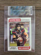 2017 Patrick Mahomes II Rookie Card college - £8.65 GBP