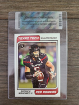 2017 Patrick Mahomes II Rookie Card college - £8.38 GBP