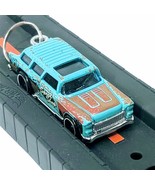 Hot Wheels Rod Squad Classic &#39;55 Nomad Blue Speed Shop Diecast Keychain ... - $10.77