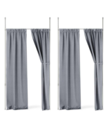 Curtain Rod 36&quot; Modern/Contemporary Metallic Nickel Umbra 1012718-765-RE... - $64.34