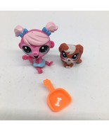 Hasbro LPS Littlest Pet Shop Minka Mark the Monkey &amp; Conchita Chipley - £8.26 GBP