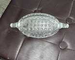 Vtg 9” Glass Relish Dish - £4.69 GBP