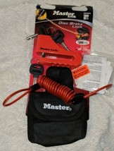 Master Lock Company Disc Brake Lock With Cable And Storage Bag image 2