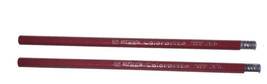 Eberhard Faber Set Of 2 Vintage Color rite Pencils # 2126 Medium Red Unused - £2.93 GBP