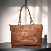Liz Claiborne Leather Tote Bag - $108.90