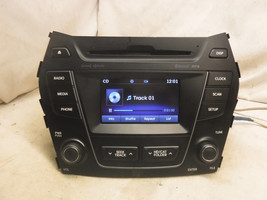 13 14 Hyundai Santa Fe Radio XM Bluetooth CD MP3  Player 96180-4Z1004X CRM13 - £16.63 GBP