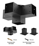 Cycence WoodMate 44241 Outdoor Pergola Bracket 4x4 Extender Kit - 4 Piece Set... - $169.95