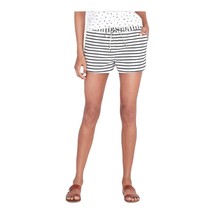 J. Crew Striped Linen Cotton Drawstring Waist Shorts Size Small - £17.80 GBP