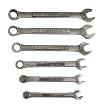 Craftsman VV / V^ SAE 1/2" / 7/16" / 9/16" / 5/8" / 11/16" Combination Wrenches - $26.44