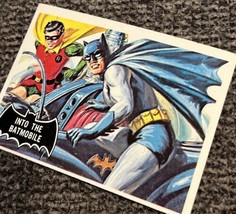 1966 Topps Batman #8 Into The Batmobile Ex - £15.66 GBP