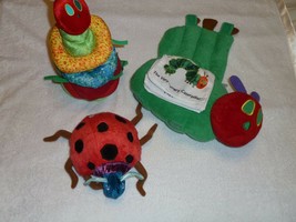 Zoobies Kids Preferred Stuffed Plush Eric Carle Soft Book Stacking Ring Toy Lot - $29.69