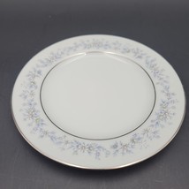 Marywood by Noritake Dinner PlateWhite Green Blue Flowers #2656 - $19.06