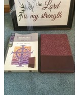 NRSV THINLINE REFERENCE BIBLE LARGE PRINT BURGUNDY LEATHER SOFT - £20.14 GBP