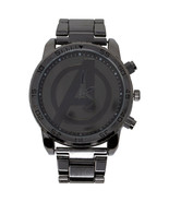 Avengers &quot;A&quot; Symbol Dark Grey Metal Watch Grey - £28.91 GBP