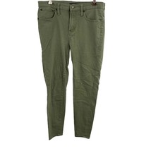 J Crew Mercantile Green Five Pocket Twill Pant Size 30 - £12.91 GBP