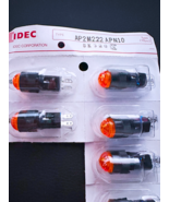 1PCS AP2M222A IDEC Miniature Pilot Light LED Amber Dome Shape 24V DC ±10% - €6,75 EUR