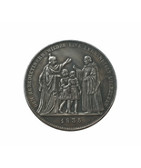 1835 King Ludwig I Bavaria Benedictine Education Commemorative Restrike ... - $12.94