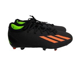 Adidas X SpeedPortal.3 GW8453 Mens 8 Black Firm Ground Soccer Cleats - £51.25 GBP