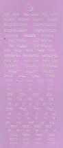 Peel Off Sticker Sheet. Phrases. - $1.49