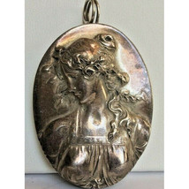 LARGE VINTAGE HENRYK WINOGRAD PURE 999 SILVER BEAUTY PENDANT SKY - $514.80