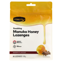 Comvita Manuka Honey Lozenges with Propolis Aniseed 40 Lozenges - £75.75 GBP