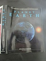 Planet Earth Jonathan Weiner Hardcover 1986 Companion PBS Series Illustrated - £8.76 GBP