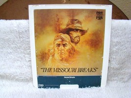 CED VideoDisc The Missouri Breaks (1976), CBS/Fox Video, United Artists Presents - $5.95