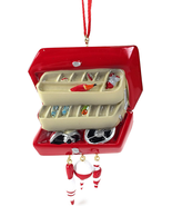 Tackle Box with Bobbers and Lures Fishing Christmas Tree Ornament Decora... - $205.24 MXN