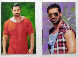 Set of 2 Bollywood Actor John Abraham Post card Postcards India Star - $8.99