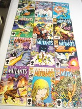 12 The New Mutants #44, #45, #47, #48, #49, #51 thru #56, #58 Marvel Com... - £7.79 GBP