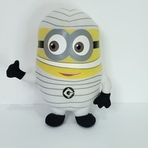Despicable Me Minion Dave Stuffed Plush Halloween Mummy Bandages 10&quot; - £16.71 GBP
