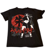 Naruto Shippuden Mens Graphic T-Shirt Anime Black 100% Cotton Ripple Jun... - £10.16 GBP