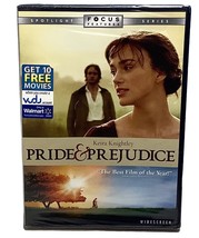 Pride And Prejudice DVD 2006 Widescreen Focus Features Spotlight Series NEW - £10.96 GBP