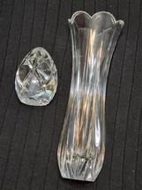 Lenox Crystal. Vase/Egg. Couple. C.1990 - £23.98 GBP