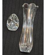 Lenox Crystal. Vase/Egg. Couple. C.1990 - £23.59 GBP