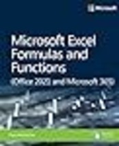 Microsoft Excel Formulas and Functions (Office 2021 and Microsoft 365) (Business - £30.00 GBP