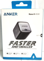 Anker -Nano II 45W PPS USB-C Fast Wall Charger w/GaN for Samsung Galaxy &amp; iPhone - £20.82 GBP