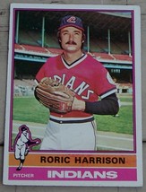 Roric Harrison,  Indians,  1976  #547 Topps Baseball Card,  GOOD CONDITION - £0.77 GBP